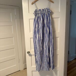 Madewell Blue and White Striped Dress